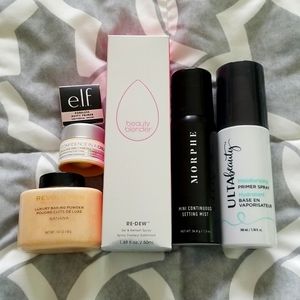 Bundle of NEW Setting Priming and Moisturizing Beauty Products